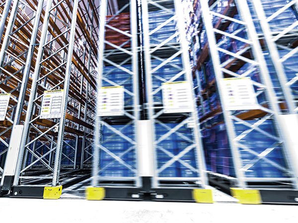 Automated-Industrial-Storage-Mobile-Pallet-Racking